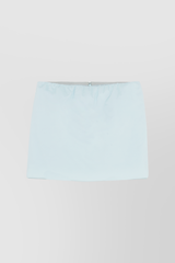 Padded mini skirt