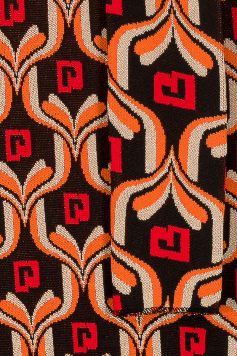 Paco Rabanne - Tapestry jacquard knee-length shift dress