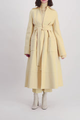 Double face loose wool coat
