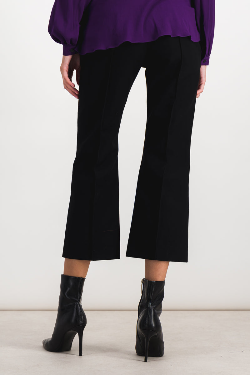Jil Sander - Cropped straight leg nylon-wool pants