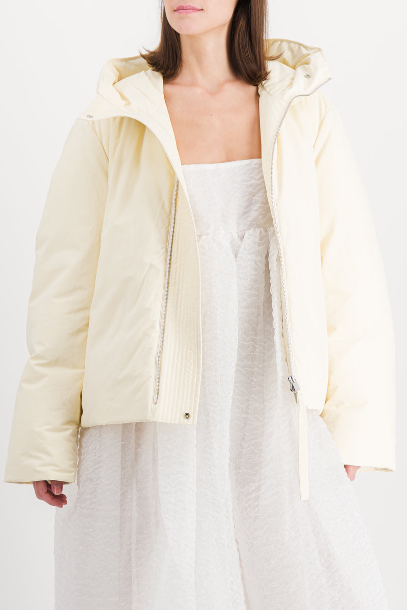 Jil Sander - Recycled polyester cropped down jacket