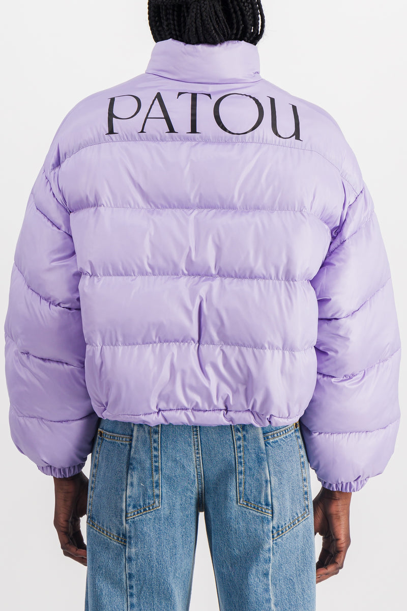 Patou - Cropped drawstring puffer jacket